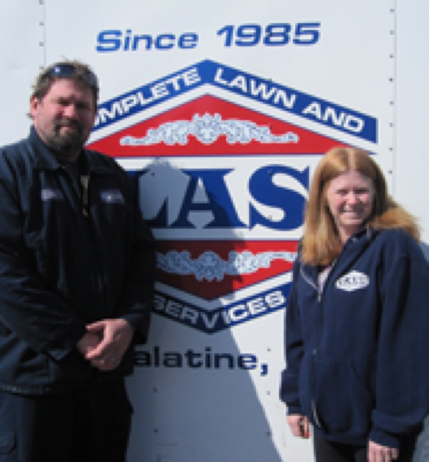Paul and Brenda, owners of CLASS Landscaping
